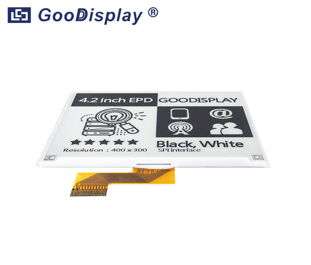 4.2-inch E-Ink High Rate Refresh E-Paper 400x300 SPI-02