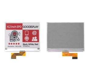 4.2-inch Tri-color E-Ink Monochrome Partial Update E-Paper Display-03