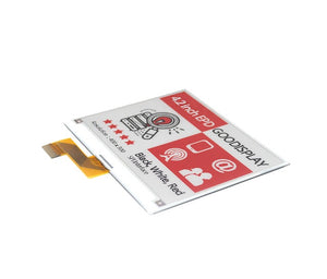 4.2-inch Tri-color E-Ink Monochrome Partial Update E-Paper Display-04
