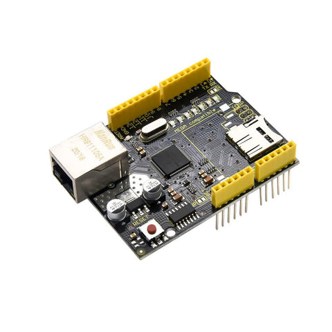 Keyestudio W5100 Ethernet Shield Board with SD Card - OpenELAB