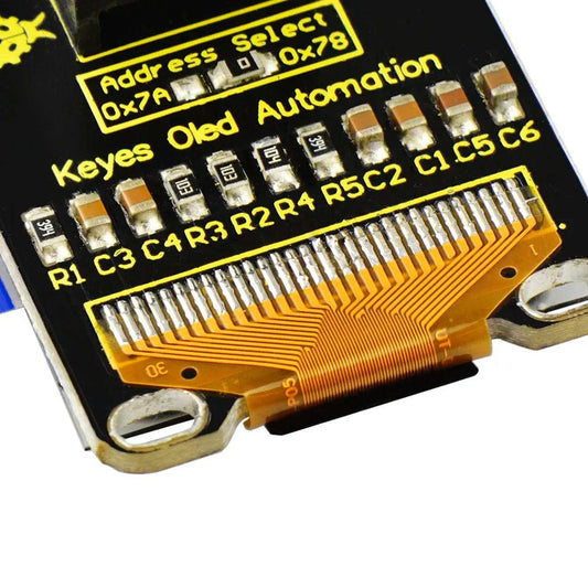 Keyestudio EASY PLUG RJ11 128 x 64 OLED Module - OpenELAB