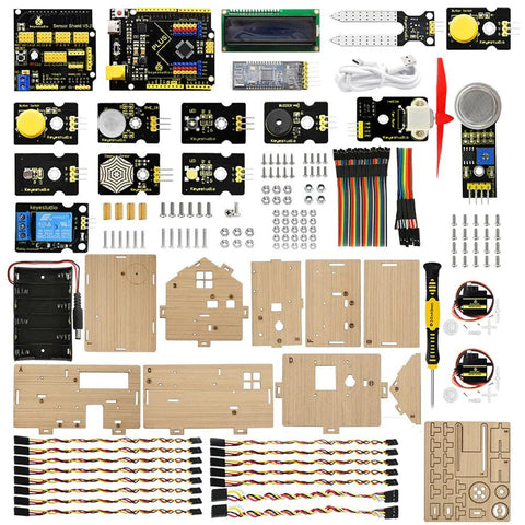 Smart Home Kit with PLUS Board for Arduino DIY STEM