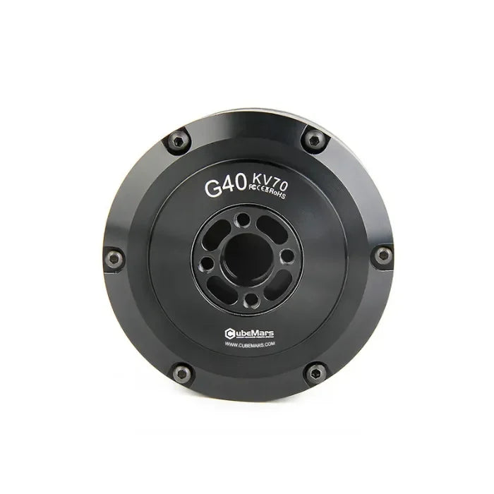 Motor de codificador de cardán BLDC CubeMars G40 (KV70/KV210)