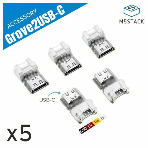 Connector Grove naar USB-C (5 stuks)