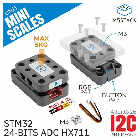 Unidad de Mini Balanzas (HX711)