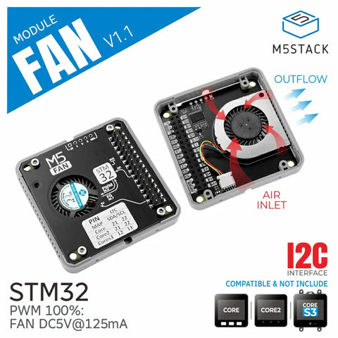 M5Stack Fan Module v1.1 (STM32F030)