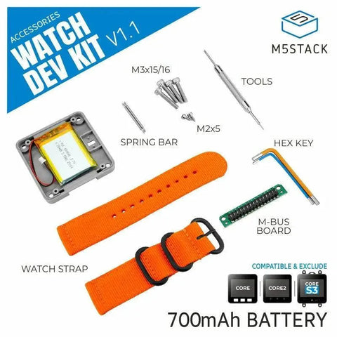 Kit de desarrollo de reloj con correa naranja (sin núcleo) v1.1