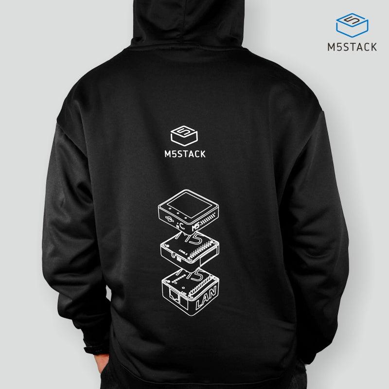 M5Stack Hoodie - Black - OpenELAB