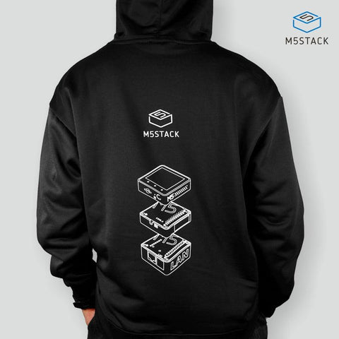 M5Stack Hoodie - Black - OpenELAB