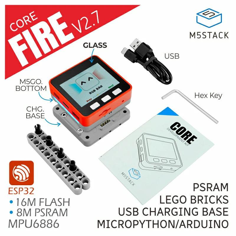 Kit de développement M5Stack FIRE IoT (PSRAM) V2.7