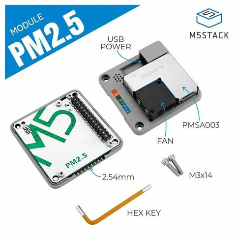 PM2.5 Luchtkwaliteitsmodule (PMSA003)