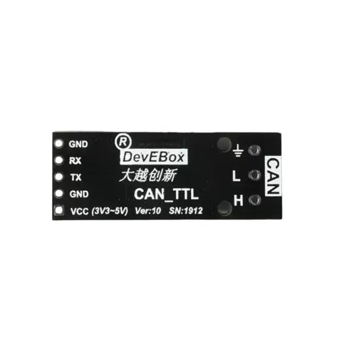 YourCee CAN to TTL level serial communication module, CAN driver module