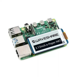 Waveshare 2.13 inch E-Ink Display 250x122 E-Paper Hat for Raspberry Pi product image 4