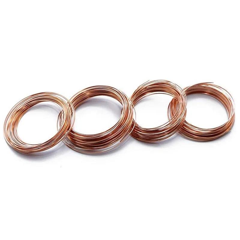 5/10M Pure Copper Wire T2 Copper Coil Conductive Copper Wire - OpenELAB