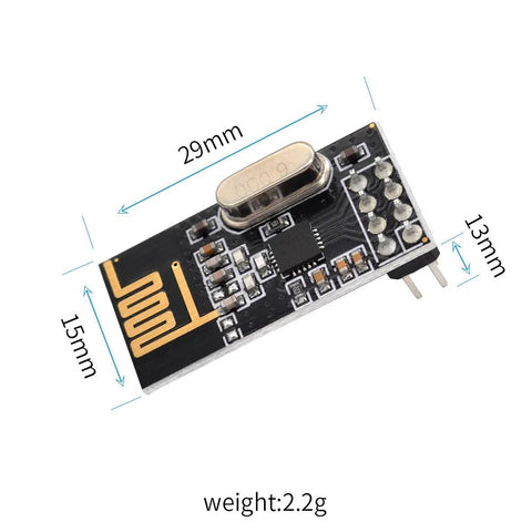 Módulo transceptor inalámbrico NRF24L01 de 2,4 GHz