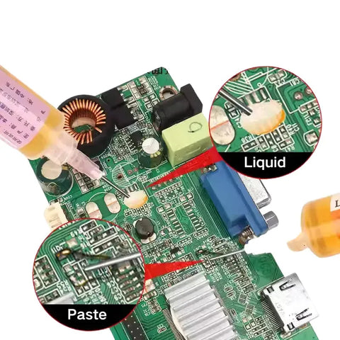 No-Clean Halogen-Free Tack Flux