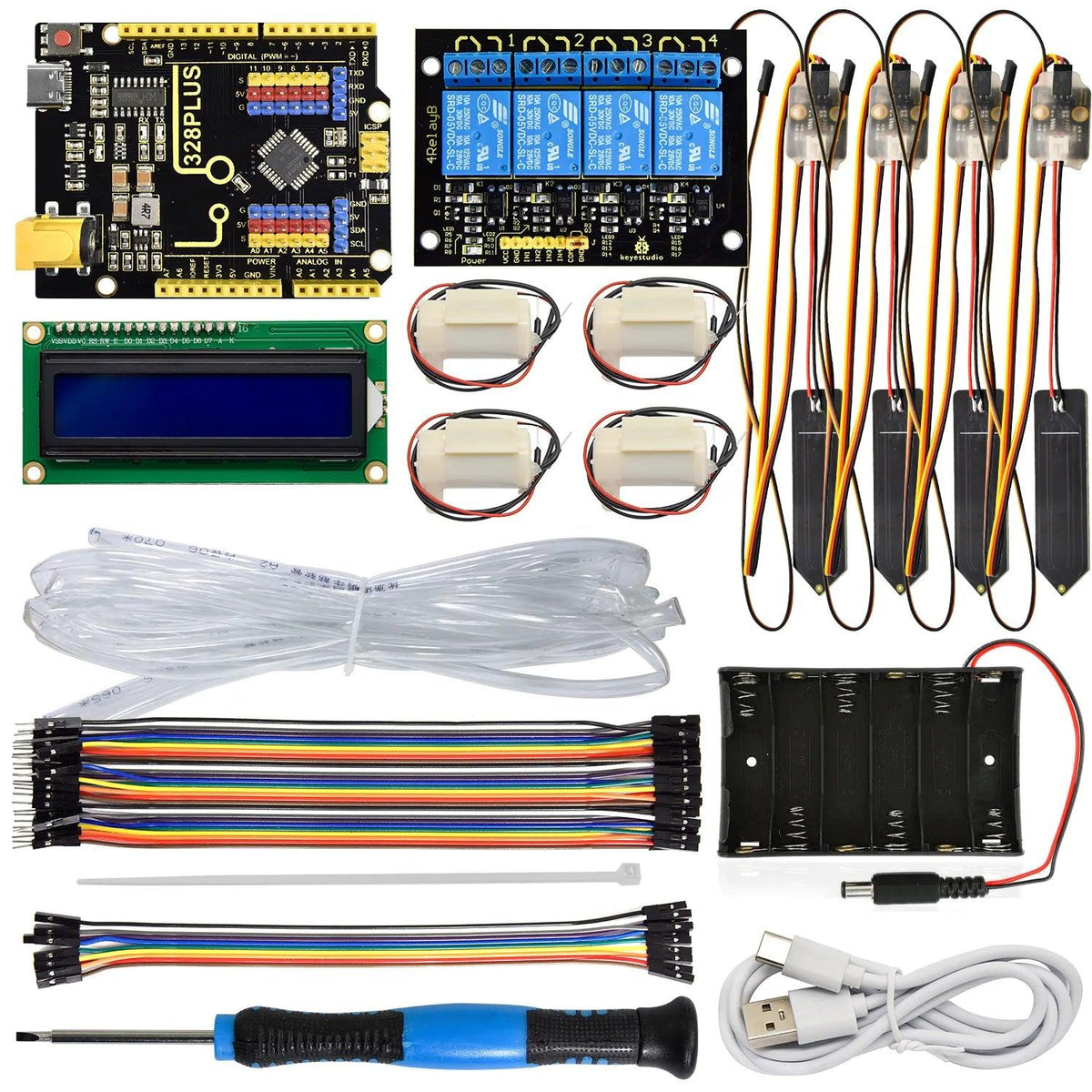 Keyestudio DIY Electronic Watering Kit Sensors Module Kit - OpenELAB