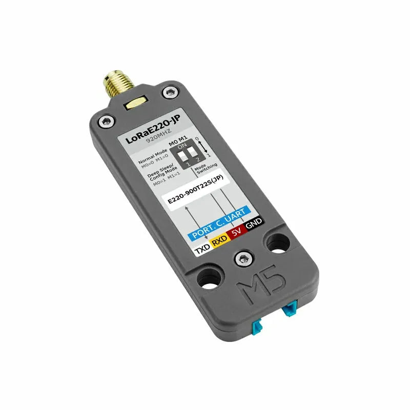 M5Stack LoRa Unit with Antenna(E220) - OpenELAB