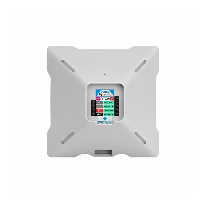 M5Stack Voice Pyramid Smart Speaker Base without M5Atom top view