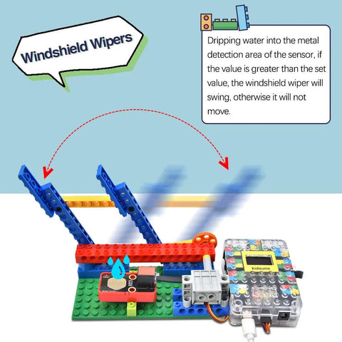 Kidsbits Intelligent Traffic System-kompatibles Lego-Serie-Bausatz