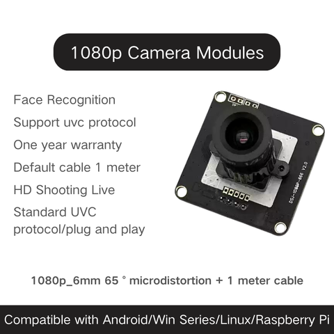 Módulo de cámara gran angular USB 1080P 1080P OV2710