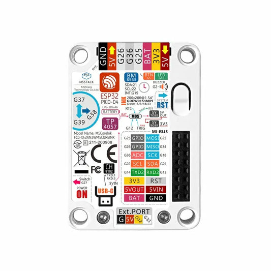 M5Stack ESP32 Core Ink Development Kit - OpenELAB