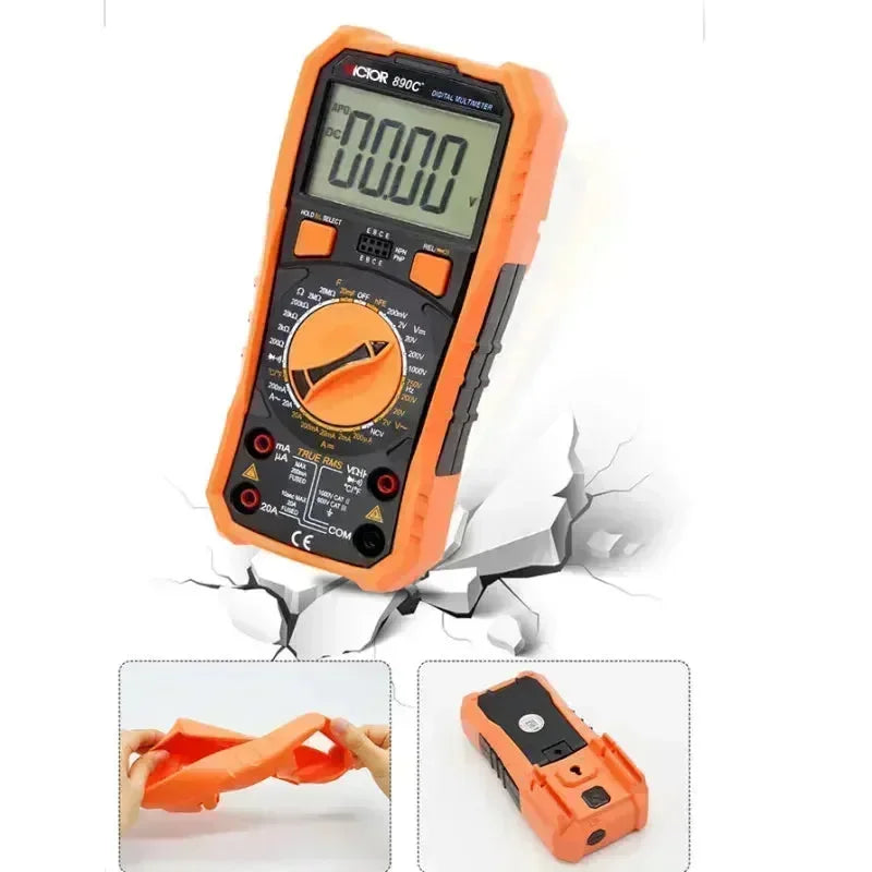 Victor True Rms Multimeters VICTOR VC890C+ True RMS Digital DMM Multimeter – OpenELAB Technology Ltd.