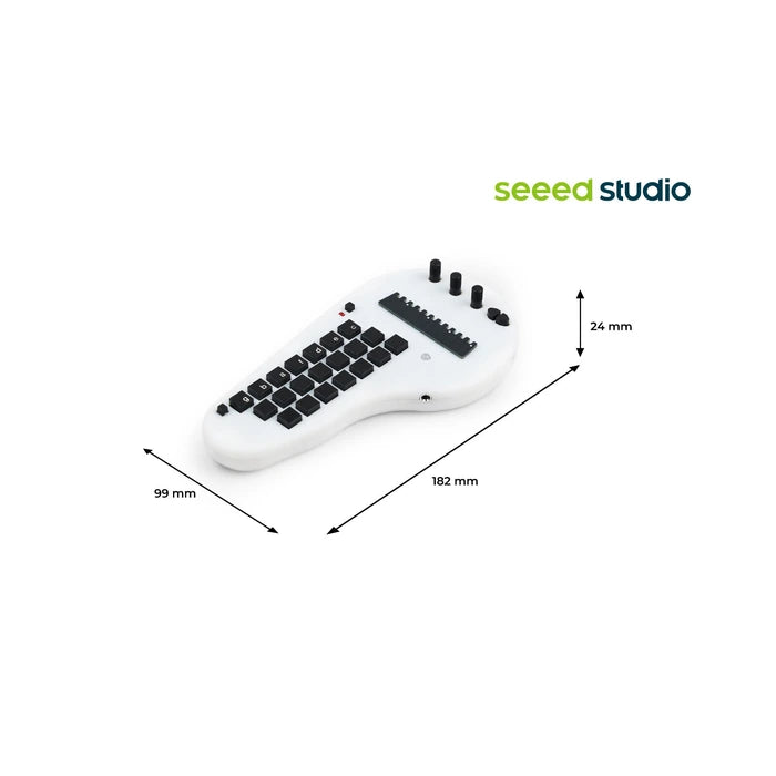 Seeed Studio Minichord Synthesizer dimension image