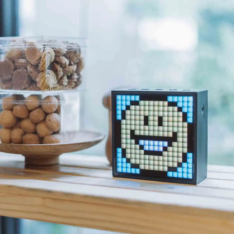 Divoom Timebox-Evo Pixel Art Speaker DIY LED Alarm Clock Box