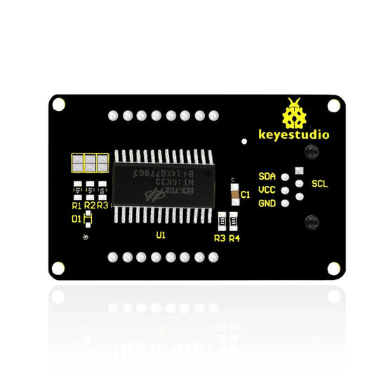 EASY PLUG RJ11 IIC I2C 8*8 LED Dot Matrix Display - OpenELAB