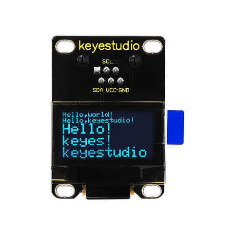 Keyestudio EASY PLUG RJ11 128 x 64 OLED Module - OpenELAB