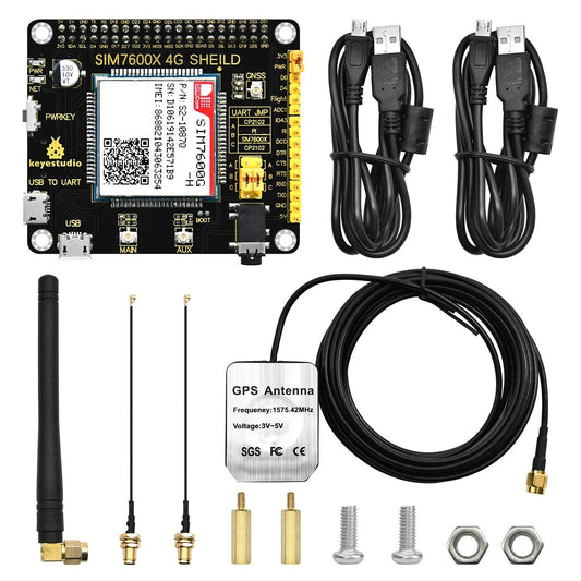 Carte d'extension Raspberry Pi GPIO SIM7600X 4G