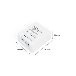 Seeed Studio XIAO 2-Channel Wi-Fi AC Relay size reference image