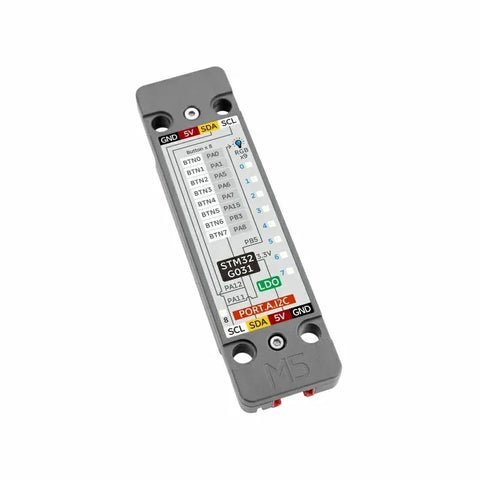 Unidad de botones de bytes con 8 botones (STM32G031)