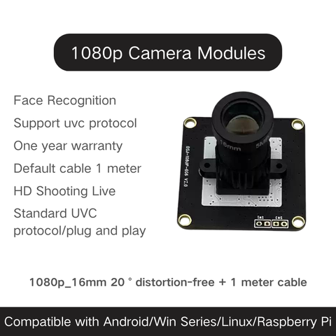 Module de caméra grand angle USB 1080P 1080P OV2710