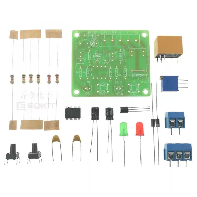 Kit de bricolage de veilleuse LED télécommandée EQKIT avec câble USB