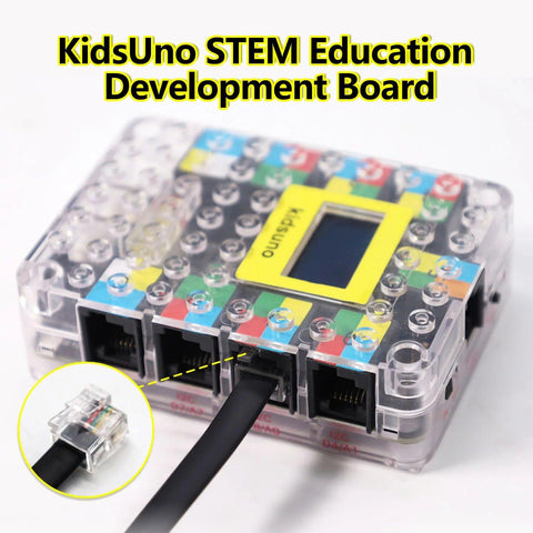 Kit de inicio de sensor de casa segura inteligente con bloques de construcción electrónicos STEM de Kidsbits