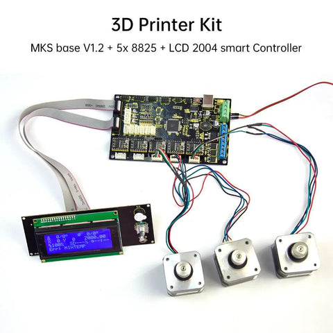 OpenELAB 3D-Drucker-Kit MKS GEN V1.2 + 2004LCD+ 5x8825 + USB + Adapter