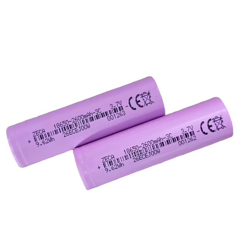 OpenELAB 2-Pack 3C INR 18650 Battery 2600mAh 3.7V Max 7.8A Output