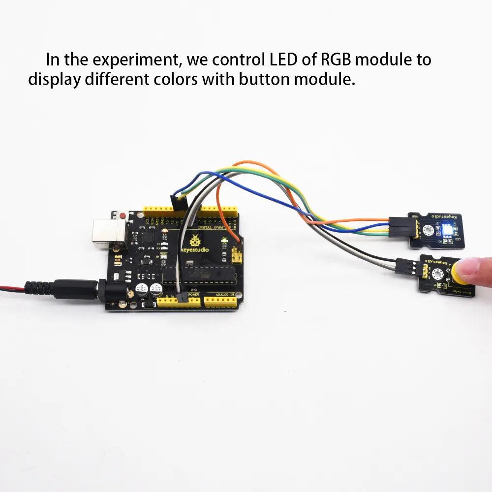 Keyestudio 37 in 1 Sensor Kit Upgrade V3.0 with Gift Box - OpenELAB