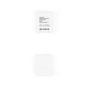 Seeed Studio XIAO 2-Channel Wi-Fi AC Relay white background front and rear combo image