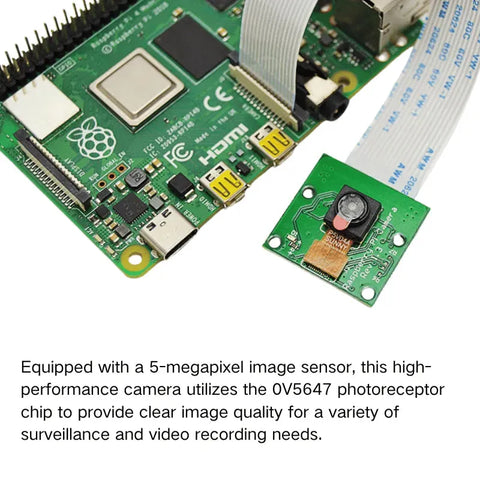 Raspberry Pi 5B/4B/3B+/Zero 5MP RPI-camera