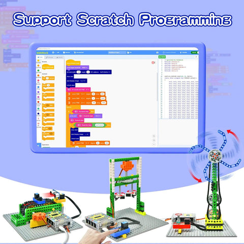 Kidsbits Smart Engineering Kit for Arduino Compatible With Lego