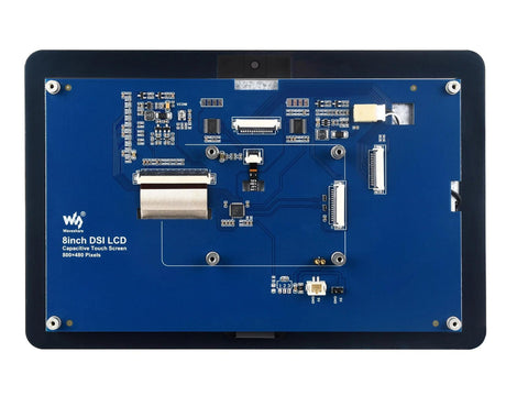 Waveshare 8 inch DSI LCD Display Touch Screen 800X480 I2C - OpenELAB