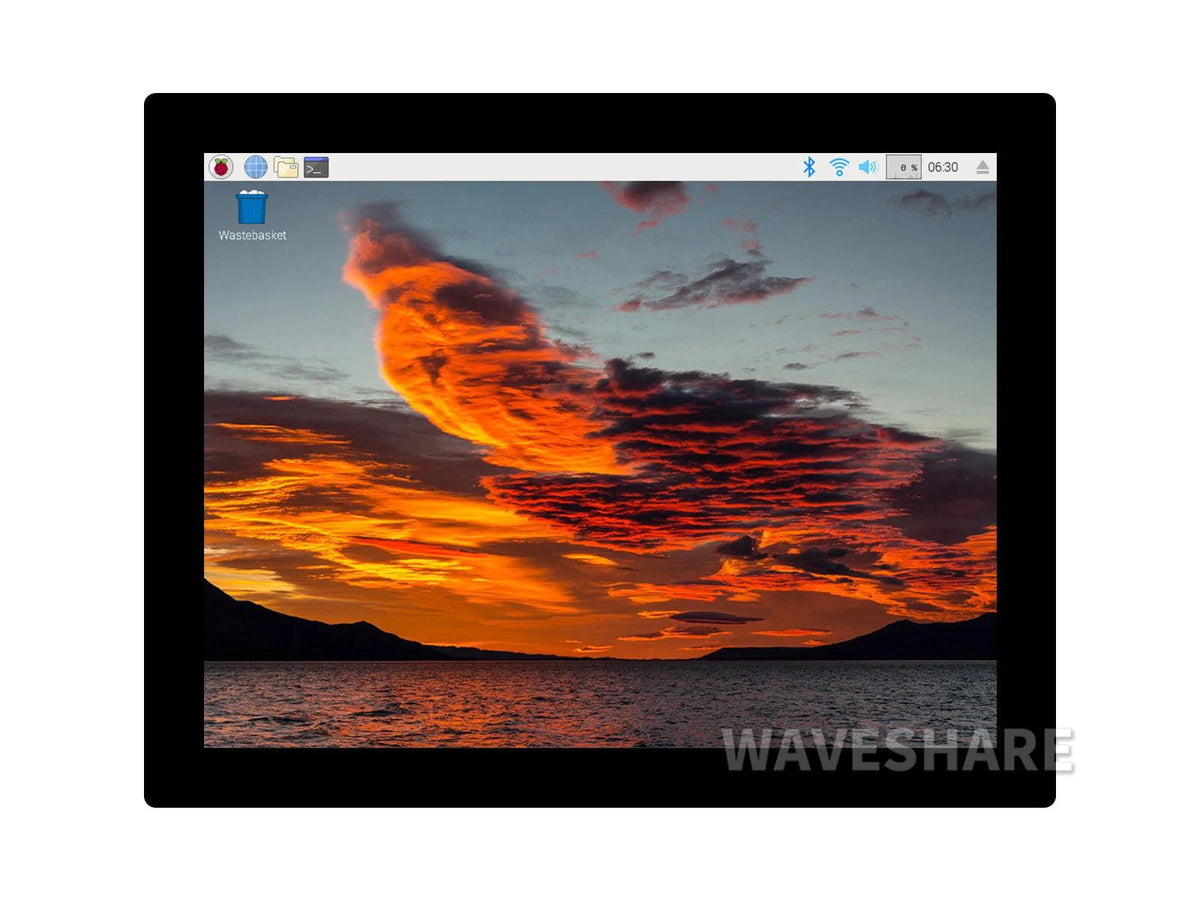 Waveshare 9.7 inch IPS Capacitive Touch Display 768×1024 HDMI 10-Point Touch - OpenELAB