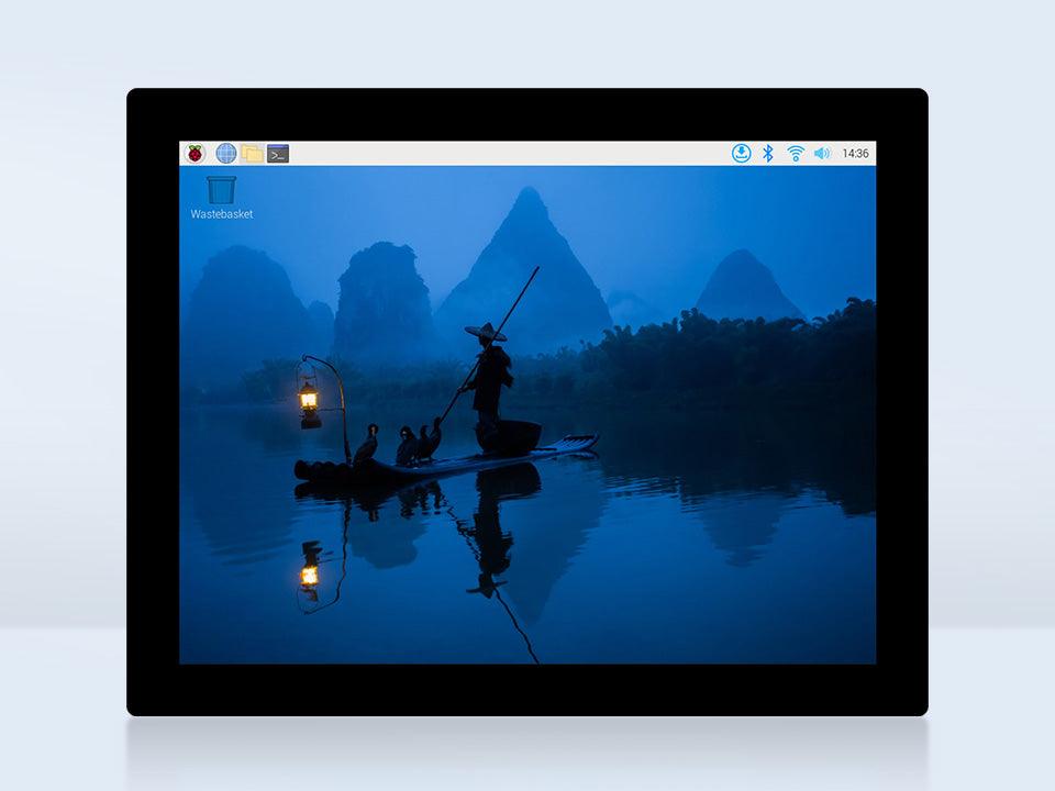 Waveshare 9.7 inch IPS Capacitive Touch Display 768×1024 HDMI 10-Point Touch - OpenELAB