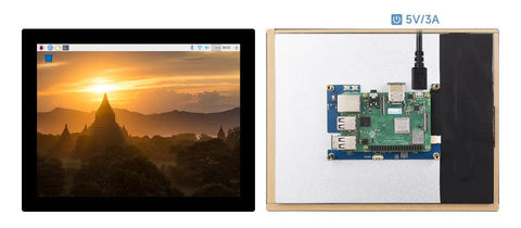 Waveshare 9.7 inch IPS Capacitive Touch Display 768×1024 HDMI 10-Point Touch - OpenELAB