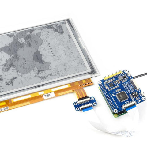 Waveshare 9.7 inch E-Ink Display 1200x825 E-Paper with Hat