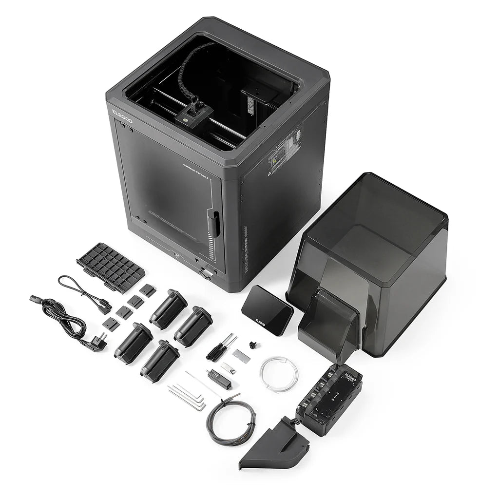Centauri Carbon 2 Combo package contents with CANVAS accessories