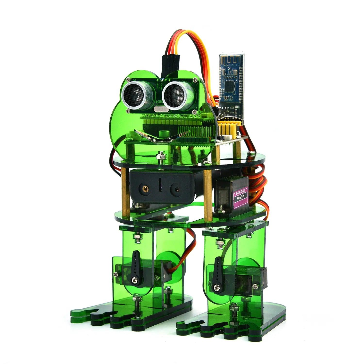 Keyestudio DIY 4-DOF Robot Kit Frog Robot for Arduino - OpenELAB